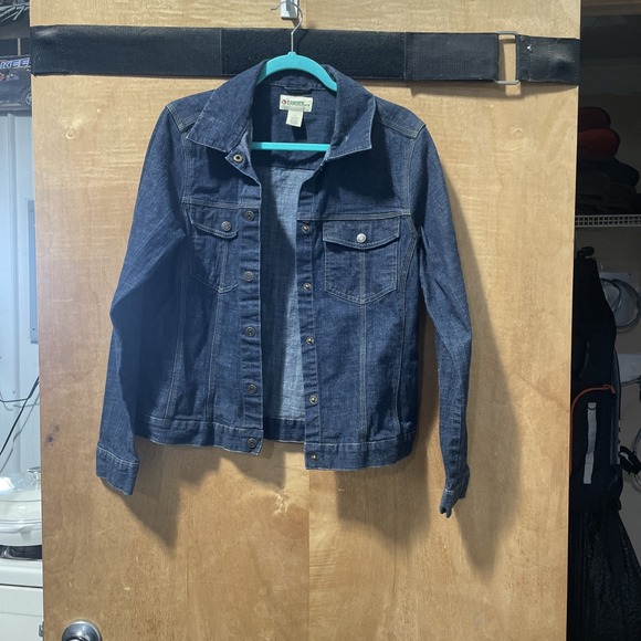 Gander Mountain Jackets & Blazers - Gander Mountain Jacket women's Medium Dark Wash Denim Jean Coat Outdoor Casual